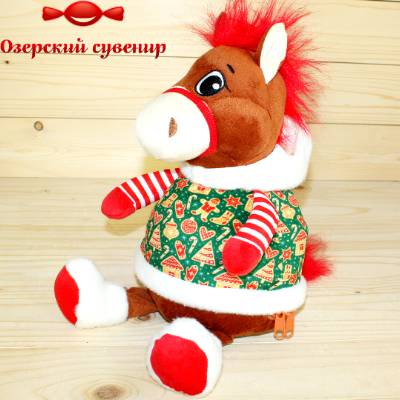 Детский новогодний подарок Озерский Сувенир в мягкой игрушке в Пущино