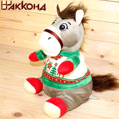 Сладкий новогодний подарок в виде символа 2026 года от фабрики Акконд в Пущино