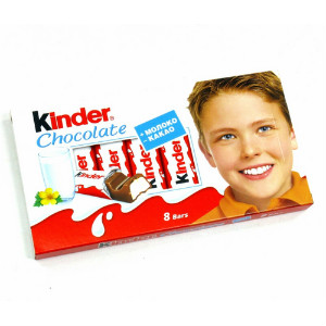 Киндер Шоколад 8 плиток 100 грамм в Пущино